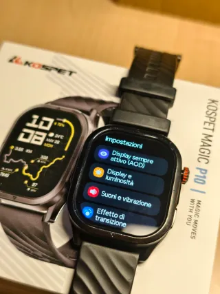 Smartwatch Kospet P10 Acciaio