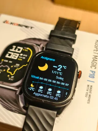 Smartwatch Kospet P10 Acciaio