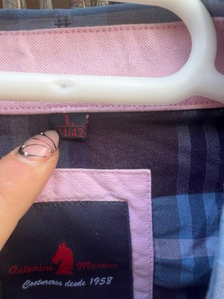 Camisa Antonio Moreno Talla L