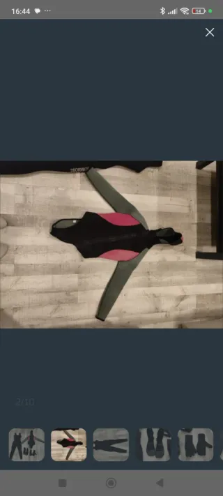 Conjunto neopreno surf/buceo 5mm + botas neop. 3mm