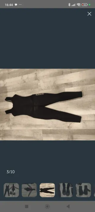 Conjunto neopreno surf/buceo 5mm + botas neop. 3mm