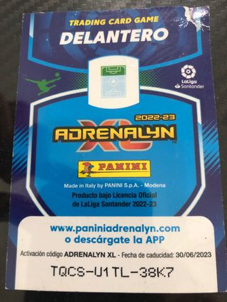 Carta Fútbol Dembélé Balón de Oro 2022-23