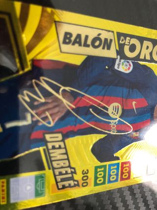 Carta Fútbol Dembélé Balón de Oro 2022-23