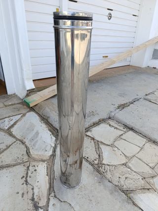 Chimenea acero inoxidable