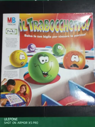 MB Giochi Il Trabocchetto! Gioco da Tavolo