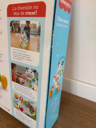 Correpasillos Cebra Musical Fisher-Price NUEVO