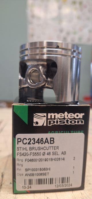 Pistón Meteor Stihl FS420-FS550 Ø 46mm
