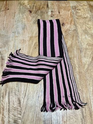 Bufanda Paul Smith Rayas Marrón y Rosa