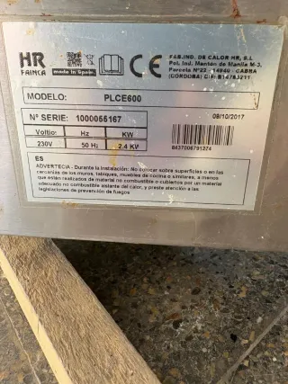 Plancha Eléctrica Profesional