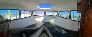 Barco a motor,diésel intraborda