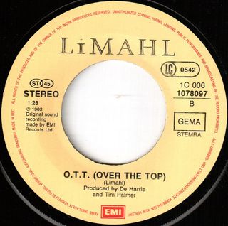 Limahl Only For Love 7" 45 RPM 1983