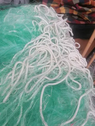 Red de pesca de pelo