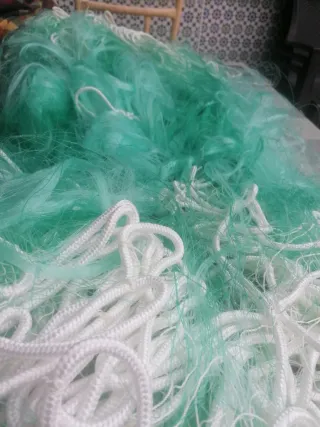 Red de pesca de pelo