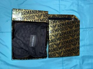 Camiseta sin mangas Emporio Armani transparente