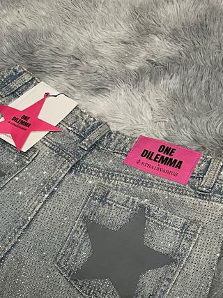 Pantalón Stradivarius x One Dilemma Talla 36