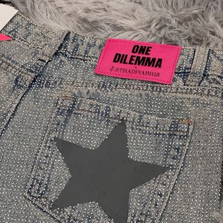 Pantalón Stradivarius x One Dilemma Talla 36