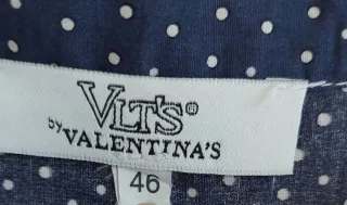 Camicia donna Vintage maniche 3/4 pois