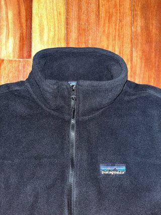 Forro Polar Patagonia Talla L Negro