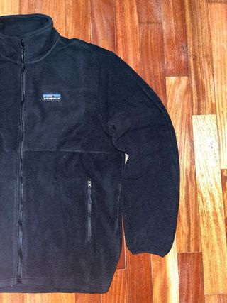 Forro Polar Patagonia Talla L Negro