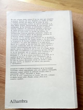 LOTE DE 4 LIBROS DE HISTORIA DEL ARTE HISPÁNICO