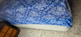 Canapé y colchones de tela