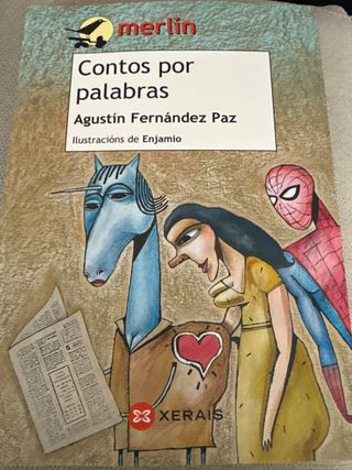 Contos por palabras (Merlín) (Galician Edition)