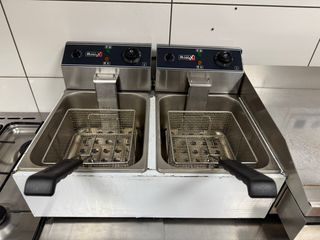 Freidora doble profesional