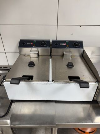 Freidora doble profesional