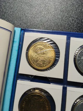 COLECCION: Reproducción 40 monedas españolas