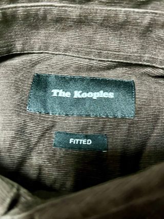Camisa The Kooples Fitted Talla XS Marrón