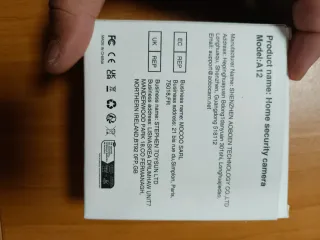 Cámara de Seguridad discreta.