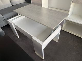 Pack Sofá Cama + Mesa Comedor + Mesa Centro