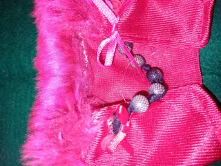 Chaqueta Fucsia Nancy con Adorno Peludo