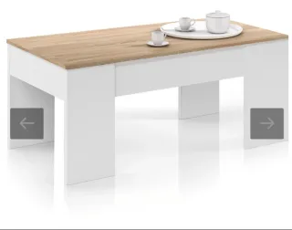 Mesa salón y mueble TV extensible