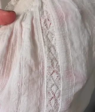 Blusa blanca manga 3/4