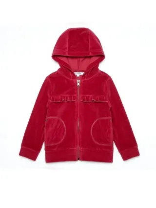 Chándal Mayoral rojo niña terciopelo