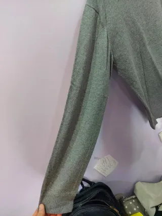 Jersey Cortefiel Gris Talla M