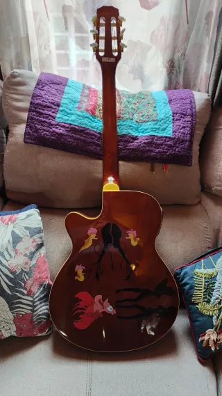 Guitarra Electroacústica Super Flat