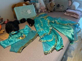 Disfraz Yasmine Disney con peluca talla 10 - 140