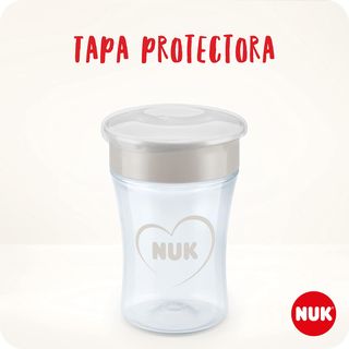 NUK Magic Cup vaso antiderrame bebe | Borde a prue