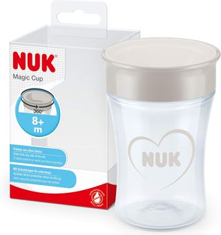 NUK Magic Cup vaso antiderrame bebe | Borde a prue