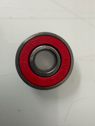 Cojinete ABEC-9 608RS Rojo