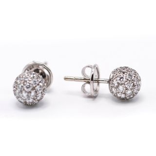 Pendientes Oro Blanco Diamantes 2.00ct