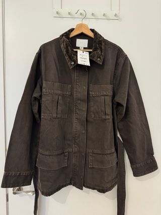 Chaqueta Zara cuello pana Talla M