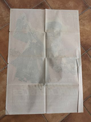 Póster Cine Forajidos Implacables Brett Halsey