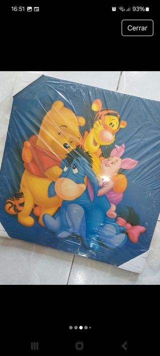 Lote 2 Cuadros Disney