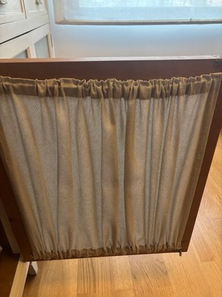 Aparador Auxiliar Estilo Provenzal Madera/Cristal