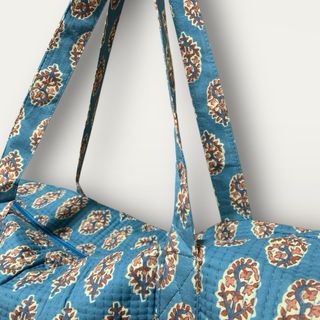 Bolso de viaje estampado algodón