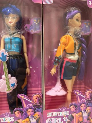 Conjunto 3 Bonecas kpop sem musica