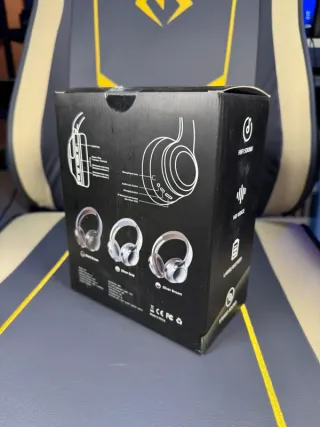 Cuffie Wireless Marrone Argento